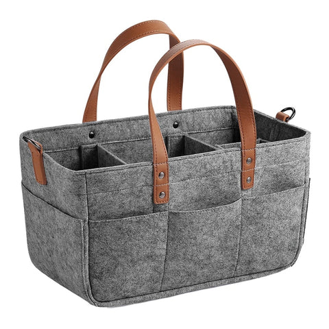 Baby Diaper Organizer Portable Holder Bag for Changing Table Car Newborn Caddy Nappy Bag Maternity Nursery Organizer Storage Bin