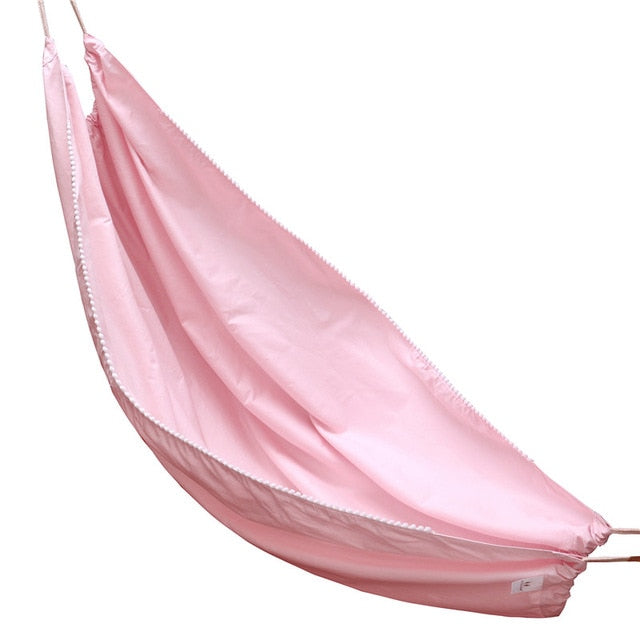 INS Baby Hammock for Crib Cot Child Hammock Kid Swing Baby Hang Bed Rocking Chair Cradle Indoor Outdoor Hanging Basket Anti-Roll