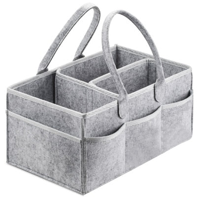 Baby Diaper Organizer Portable Holder Bag for Changing Table Car Newborn Caddy Nappy Bag Maternity Nursery Organizer Storage Bin
