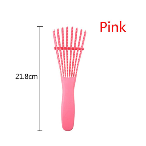Detangling Massage Scalp Hair Brush Comb Women Styling Tool Afro African 4C Kinky Wavy Curly Hair Product