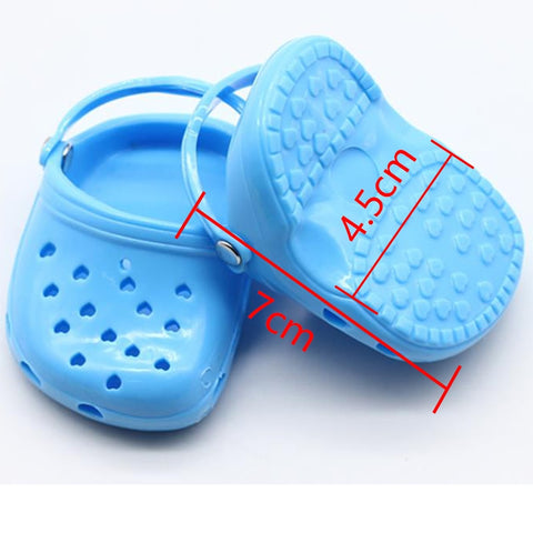 New Sandal Plastic Shoes For 43cm Baby Dolls 17 inch Born Dolls Shoes