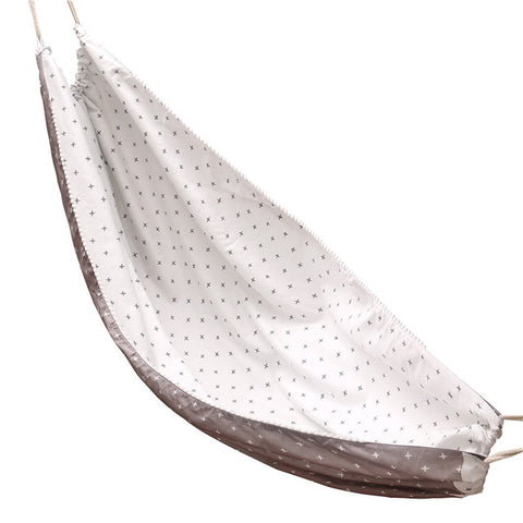 INS Baby Hammock for Crib Cot Child Hammock Kid Swing Baby Hang Bed Rocking Chair Cradle Indoor Outdoor Hanging Basket Anti-Roll