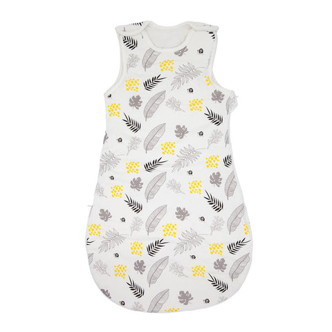 Baby Sleeping Bag Vest Sleep Bag With Sleeves Detachable Convenient Change Diaper 100% Cotton Printed Newborn Baby Carriage Sack
