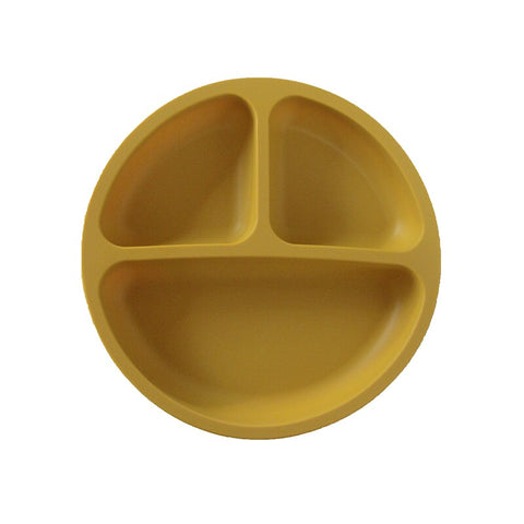 BPA Free Baby Silicone Suction Plate Kid Tableware Food Grade Silicone Non-Slip Baby Dish Infant Toddler Dinnerware