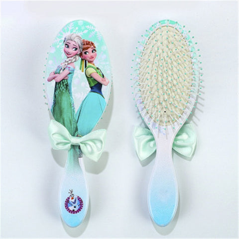 16 Style Disney Frozen Comb for Girls Princess Minnie Mouse Hair Brushes Hair Care Baby Girl Care Mickey Children&#39;s gift Hair Co