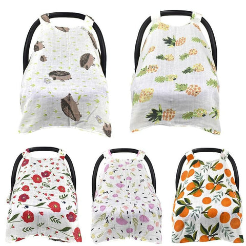 Bedspreads For Baby Stroller Muslin Stroller Cover Chair Nursing Canopy Sun Shade Craddle Blanket Trolley Cover Mosquito Net