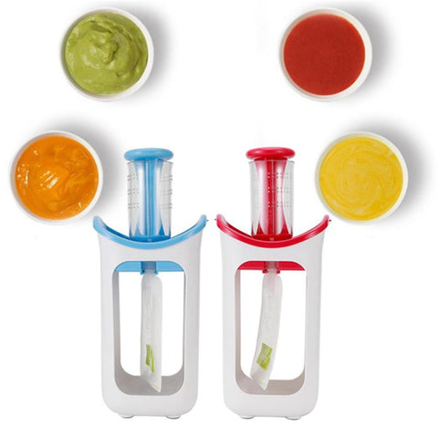 Baby Food Maker Squeeze Food Station Food Dispenser Bags Food Maker  Fruit Container Storage Baby Feeding Maker