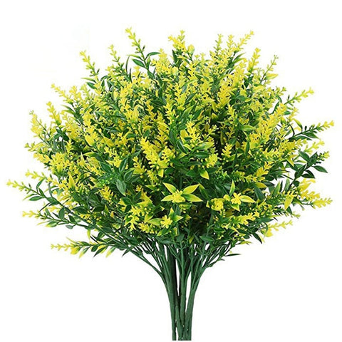 Artificial Flower Plastic Lavender Fake Plant Wedding Home Garden Decoration Bridal Bouquet Photography Props Household Products