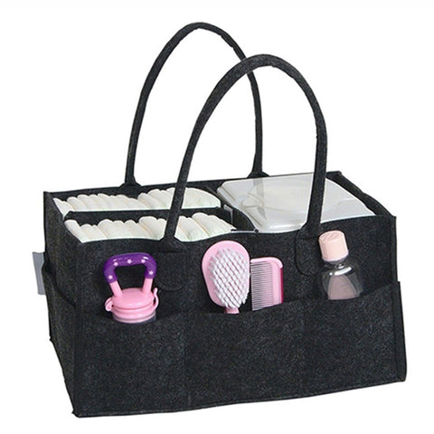 Baby Diaper Organizer Portable Holder Bag for Changing Table Car Newborn Caddy Nappy Bag Maternity Nursery Organizer Storage Bin