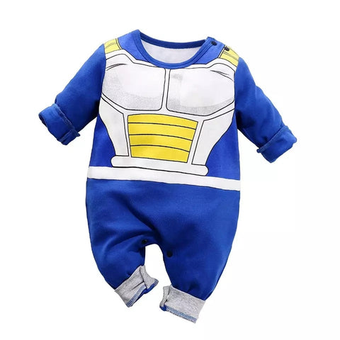 Anime Baby Boy Clothes New Born Newborn Rompers 100% Cotton Infant Clothing Jumpsuits Baby Long Sleeve Cartoon Halloween Costume