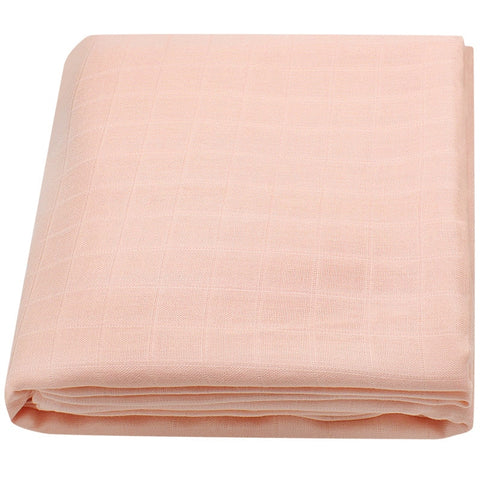 120x120cm Bamboo Blanket Swaddle Blankets Baby Muslin Swaddle Solid Plain Color Cotton Baby Blanket Newborn Infant