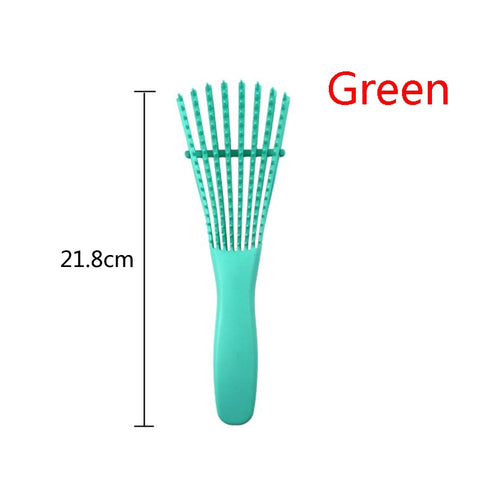 Detangling Massage Scalp Hair Brush Comb Women Styling Tool Afro African 4C Kinky Wavy Curly Hair Product