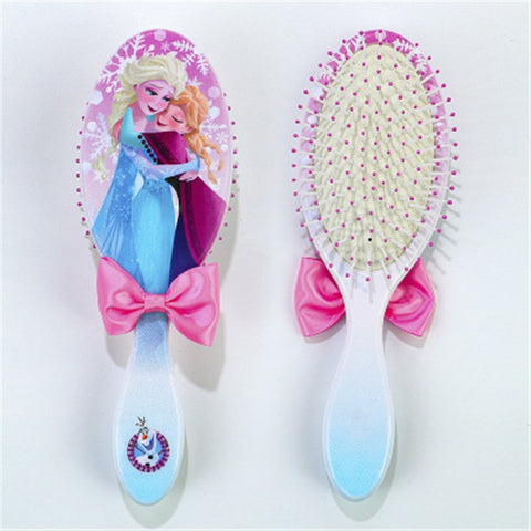 16 Style Disney Frozen Comb for Girls Princess Minnie Mouse Hair Brushes Hair Care Baby Girl Care Mickey Children&#39;s gift Hair Co