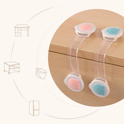 Baby Safety Lock Multifunctional Protective Refrigerator Drawer Lock Children&#39;s Cabinet Door Lock Baby Anti-pinch Hand