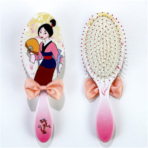 16 Style Disney Frozen Comb for Girls Princess Minnie Mouse Hair Brushes Hair Care Baby Girl Care Mickey Children&#39;s gift Hair Co