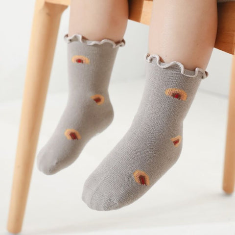 Baby Girls Socks Comfort Cotton Newborn Children Short Sock Kids Boy For 0-5 Years Child Clothes Accessories