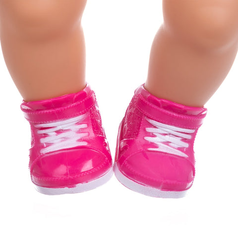 New Sandal Plastic Shoes For 43cm Baby Dolls 17 inch Born Dolls Shoes