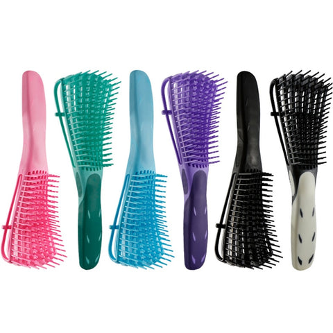 Detangling Massage Scalp Hair Brush Comb Women Styling Tool Afro African 4C Kinky Wavy Curly Hair Product