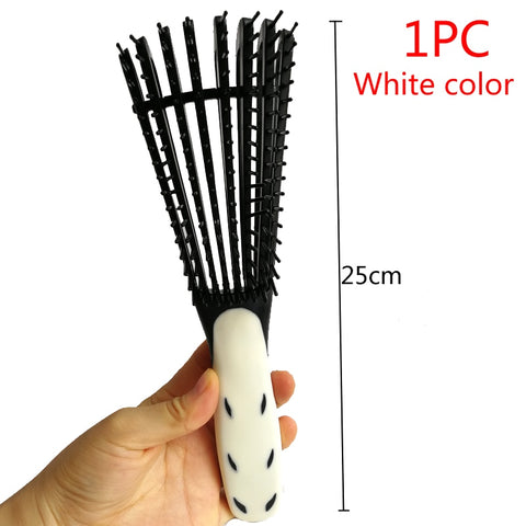 Detangling Massage Scalp Hair Brush Comb Women Styling Tool Afro African 4C Kinky Wavy Curly Hair Product