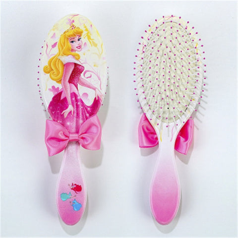 16 Style Disney Frozen Comb for Girls Princess Minnie Mouse Hair Brushes Hair Care Baby Girl Care Mickey Children&#39;s gift Hair Co