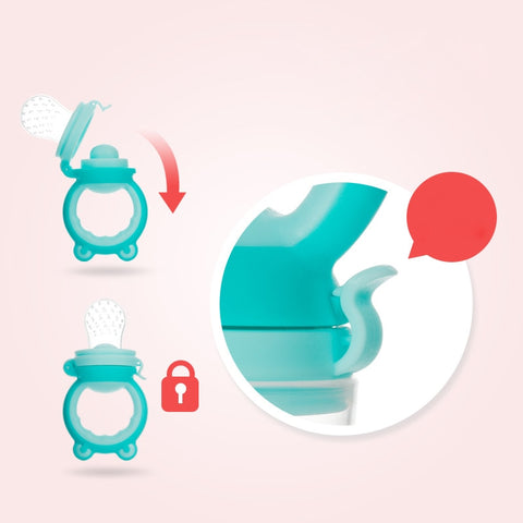 Baby Food Feeding Spoon Juice Extractor Pacifier cup Molars Baby feeding bottle Silicone Gum Fruit Vegetable Bite Eat Auxiliary