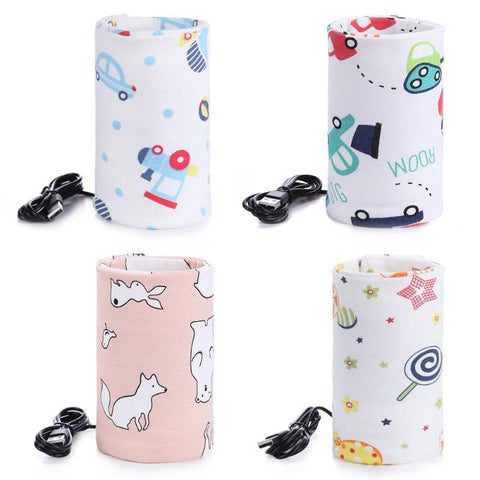 Baby Bottle Thermostat Non Toxic Feeding Bottle Warmer Car Low Voltage and Low Current Heating Heating Safety Accessories USB