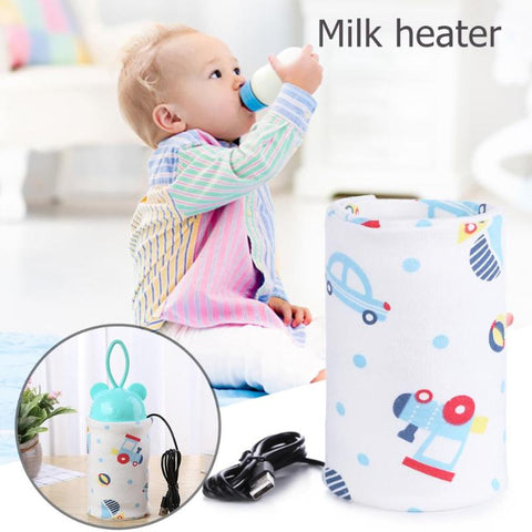 Baby Bottle Thermostat Non Toxic Feeding Bottle Warmer Car Low Voltage and Low Current Heating Heating Safety Accessories USB