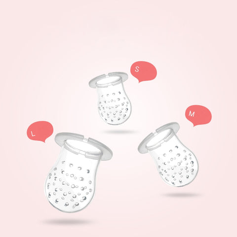 Baby Food Feeding Spoon Juice Extractor Pacifier cup Molars Baby feeding bottle Silicone Gum Fruit Vegetable Bite Eat Auxiliary