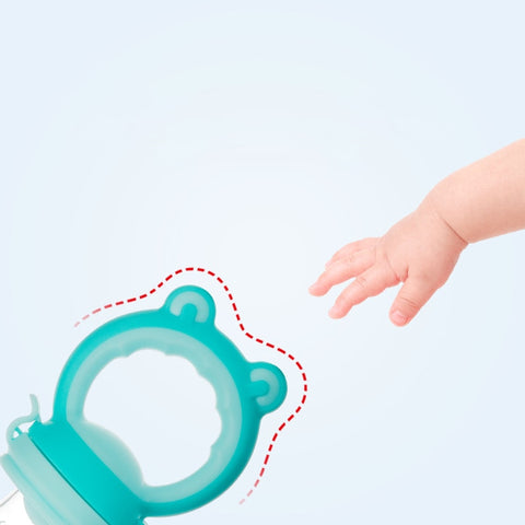 Baby Food Feeding Spoon Juice Extractor Pacifier cup Molars Baby feeding bottle Silicone Gum Fruit Vegetable Bite Eat Auxiliary