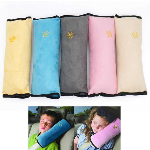 Baby Pillow Car Safety Belt & Seat Sleep Positioner Protect Shoulder Pad Adjust Vehicle Seat Cushion for Kids Baby Playpens