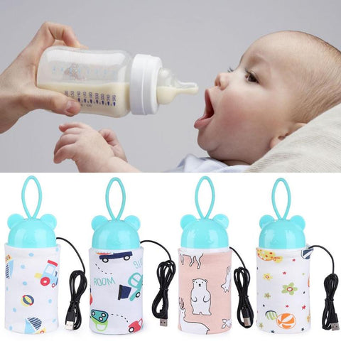 Baby Bottle Thermostat Non Toxic Feeding Bottle Warmer Car Low Voltage and Low Current Heating Heating Safety Accessories USB