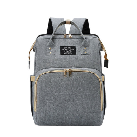 Umaubaby Diaper Bag Bed Large Capacity Maternity Bag baby bags for mom  3 in 1 foldable baby bed nappy bag Free baby mattress