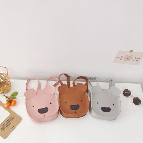 Cute Toddler Baby Messenger Bag Children Kids Girls Princess Shoulder Bag Handbag PU Bag Children Backpack Shoulder Bag