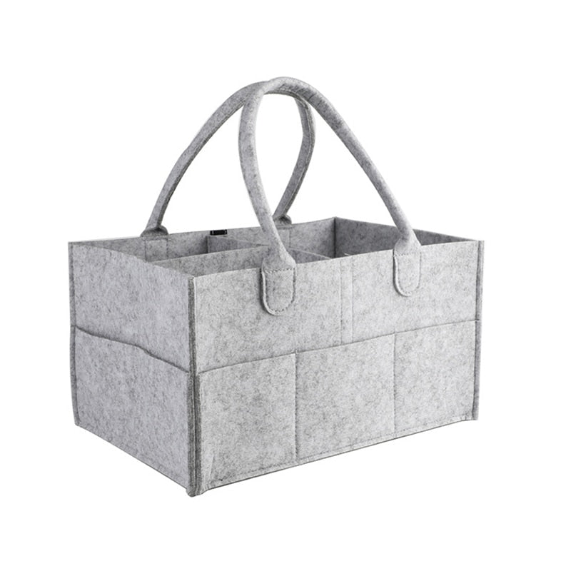 Baby Diaper Organizer Portable Holder Bag for Changing Table Car Newborn Caddy Nappy Bag Maternity Nursery Organizer Storage Bin