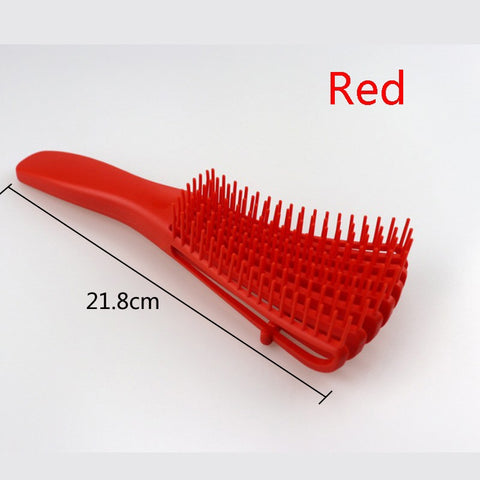 Detangling Massage Scalp Hair Brush Comb Women Styling Tool Afro African 4C Kinky Wavy Curly Hair Product