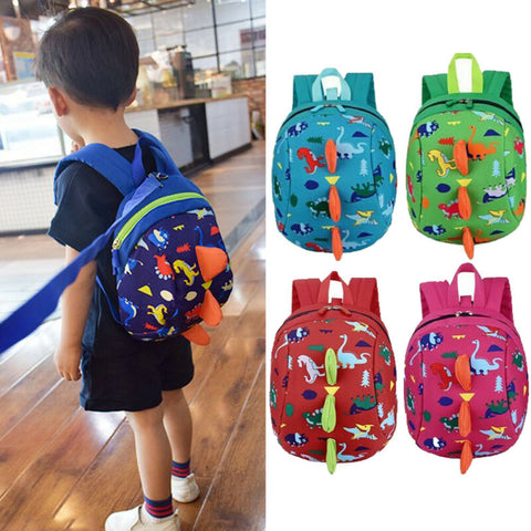 Cute Dinosaur Baby Safety Harness Backpack Toddler Anti-lost Bag Children extremely durable sturdy and comfortable Schoolbag