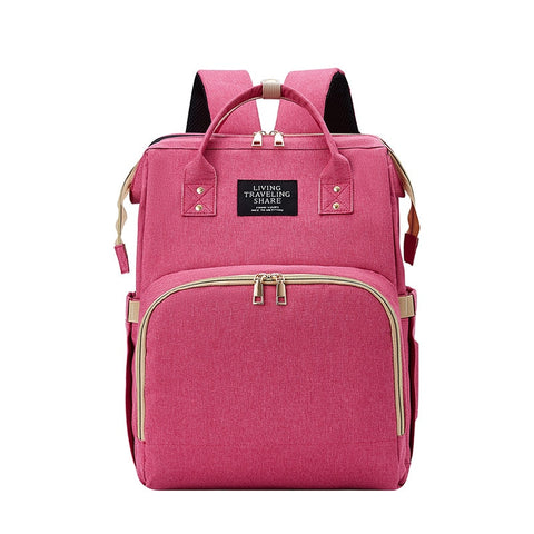 Umaubaby Diaper Bag Bed Large Capacity Maternity Bag baby bags for mom  3 in 1 foldable baby bed nappy bag Free baby mattress