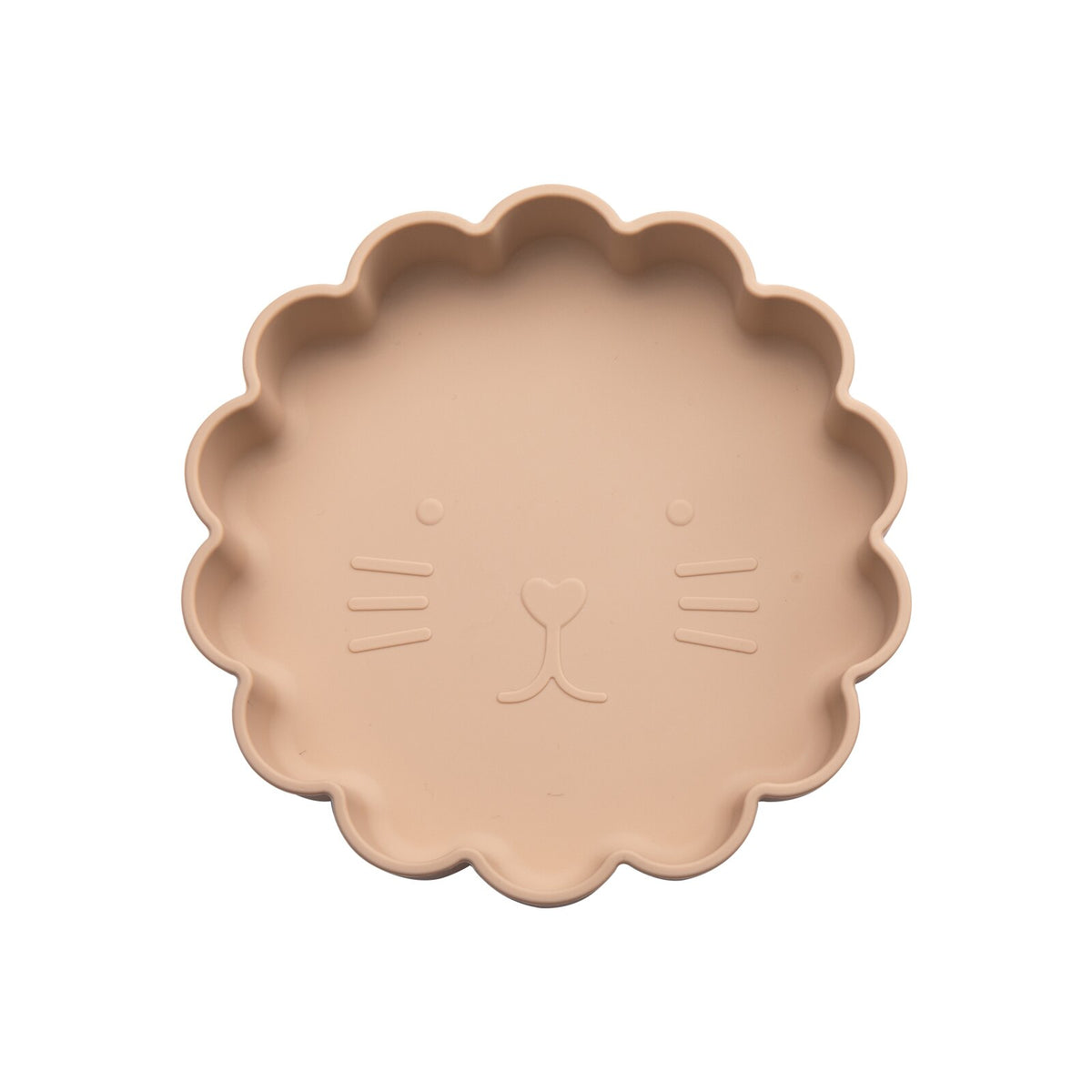 Silicone Baby Plate Food Grade Silicone Feeding Bowl Dining Plate  Cartoon Fox Dishes Suction Toddle Training Tableware Kid