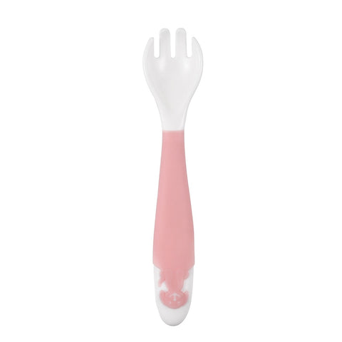 2Pcs Bendable Baby Spoon Fork Set Baby Toddler Infant Learning Tableware Flatware Utensils Baby Kids Cutlery with Storage Box