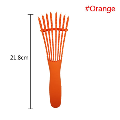 Detangling Massage Scalp Hair Brush Comb Women Styling Tool Afro African 4C Kinky Wavy Curly Hair Product