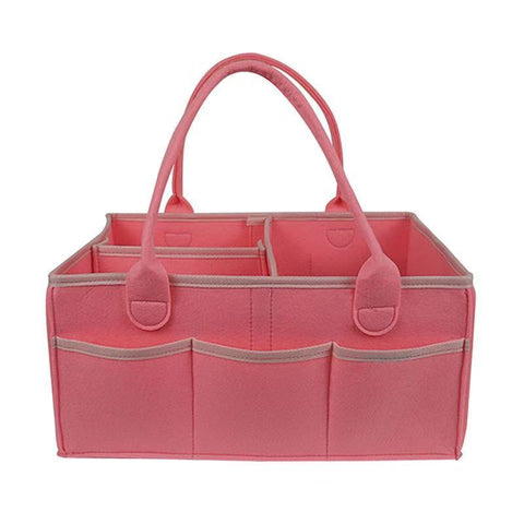 Baby Diaper Organizer Portable Holder Bag for Changing Table Car Newborn Caddy Nappy Bag Maternity Nursery Organizer Storage Bin