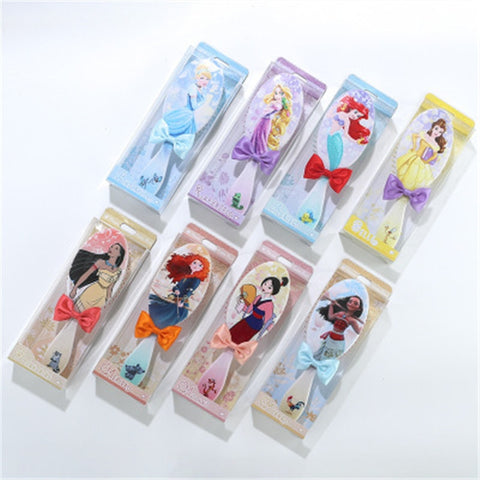 16 Style Disney Frozen Comb for Girls Princess Minnie Mouse Hair Brushes Hair Care Baby Girl Care Mickey Children&#39;s gift Hair Co
