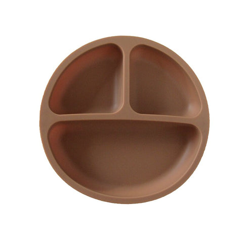 BPA Free Baby Silicone Suction Plate Kid Tableware Food Grade Silicone Non-Slip Baby Dish Infant Toddler Dinnerware