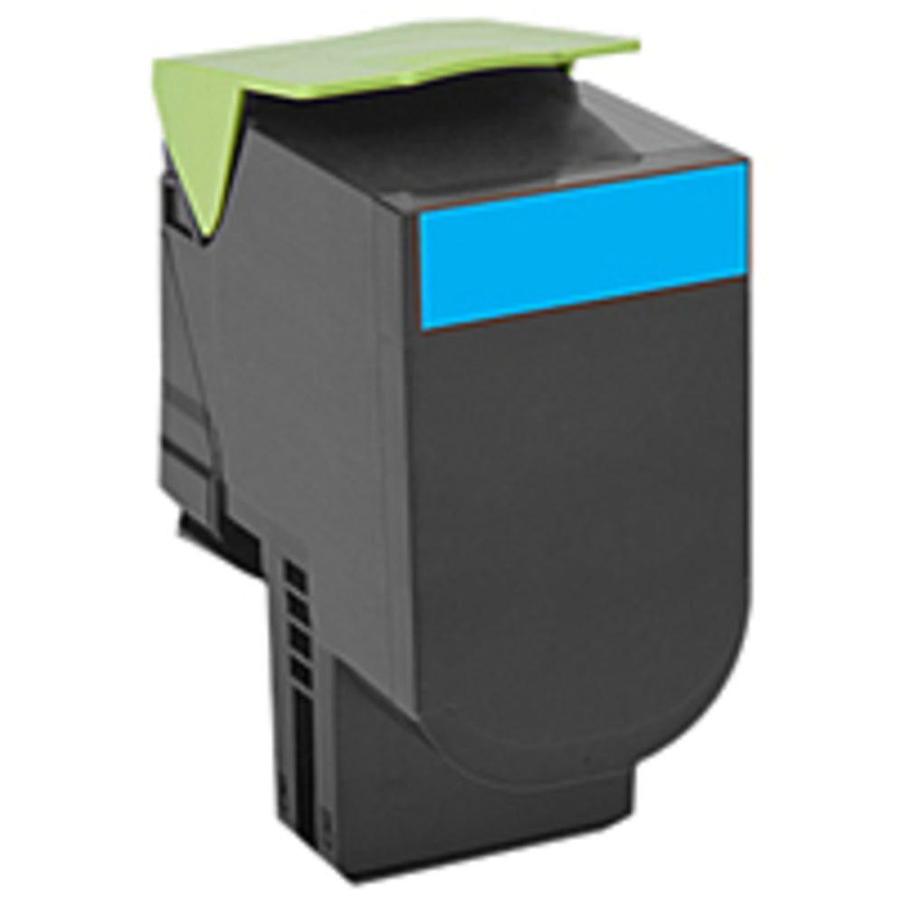 Lexmark Unison 800h2 Toner Cartridge - Cyan - Laser - High Yield - 3000 Pages