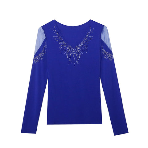 2023 Tidal Current Women Top T-shirt Hollow Out Style Female Spring Summer Sexy Crop Tops Clothes Fashion Clothing Tees Y2k Goth