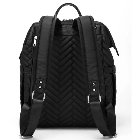 5pcs/Set Fashion Mummy Maternity Nappy Bag Large Capacity Nappy Bag Travel Backpack Nursing Bag for Baby Care Women Fashion Bag
