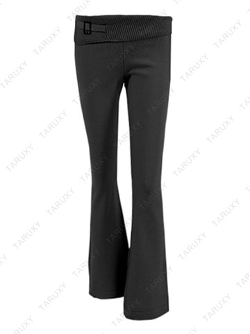 TARUXY Spring New Hoodie Cropped Top And Pants Sets White Y2k Casual Outfits Low Waist Knit Two Piece Sets For Women Tracksuit