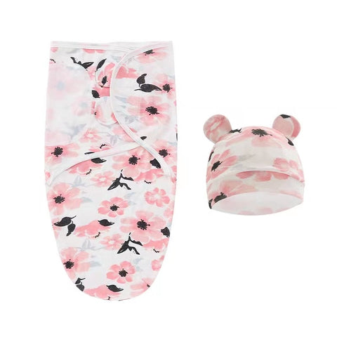 Babies Sleeping Bags Newborn Baby Cocoon Swaddle Wrap Envelope 100%Cotton 0-6 Months Baby Blanket Swaddling Wrap Sleepsack