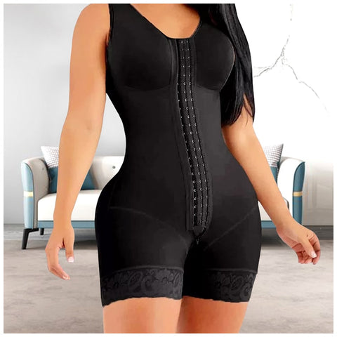 Full Body Shapewear Compression Girdle Fajas Colombian Corrective Underwear Tummy Control Shaper Butt Lift Slim Corset Bodysuits