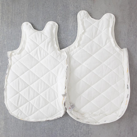 Baby Sleeping Bag Vest Sleep Bag With Sleeves Detachable Convenient Change Diaper 100% Cotton Printed Newborn Baby Carriage Sack